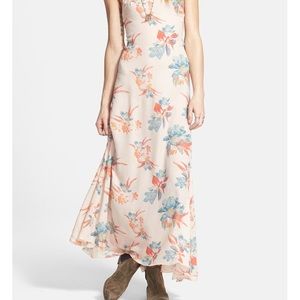 Free People Star Chasing Print Maxi Dress